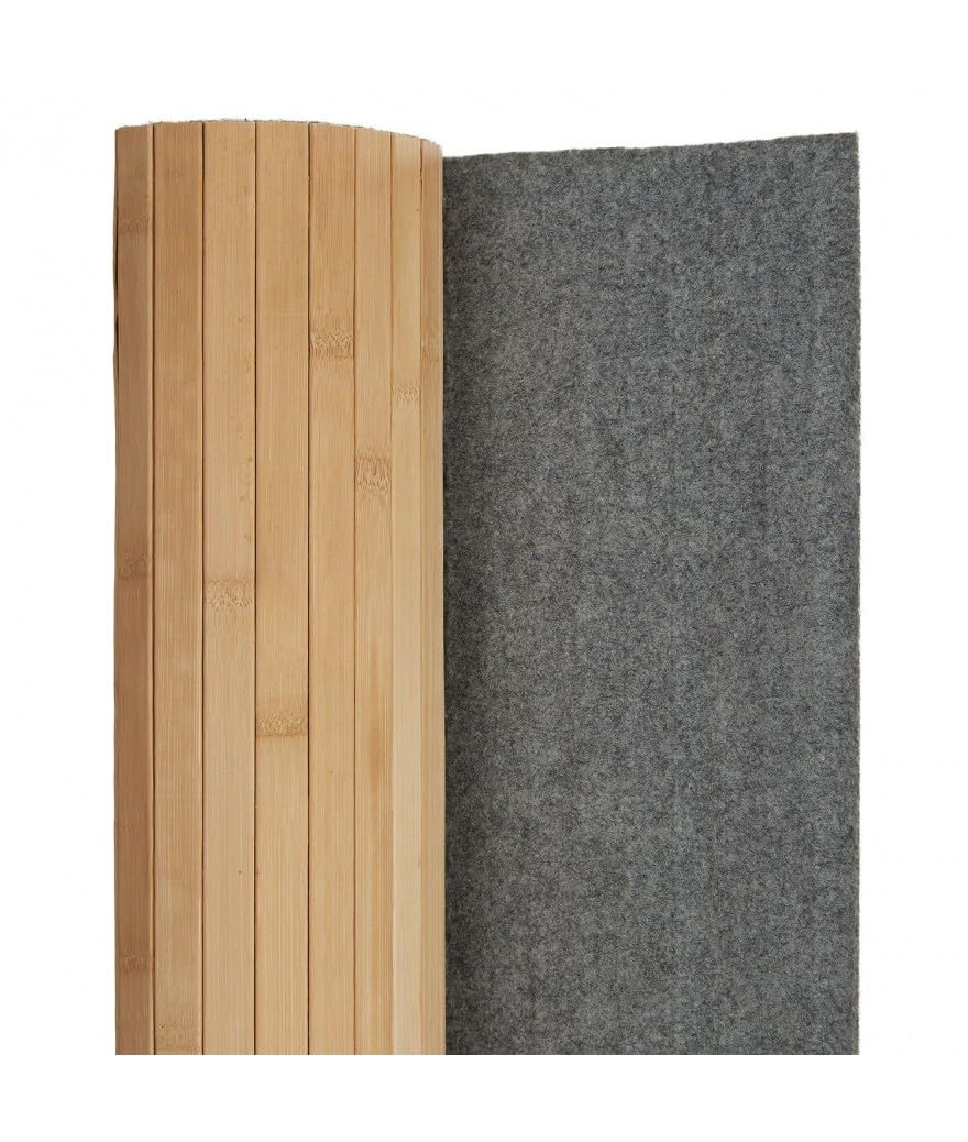 Paravent Bambou Souple Coloris Brun 200 x 250 cm -PEGANE-