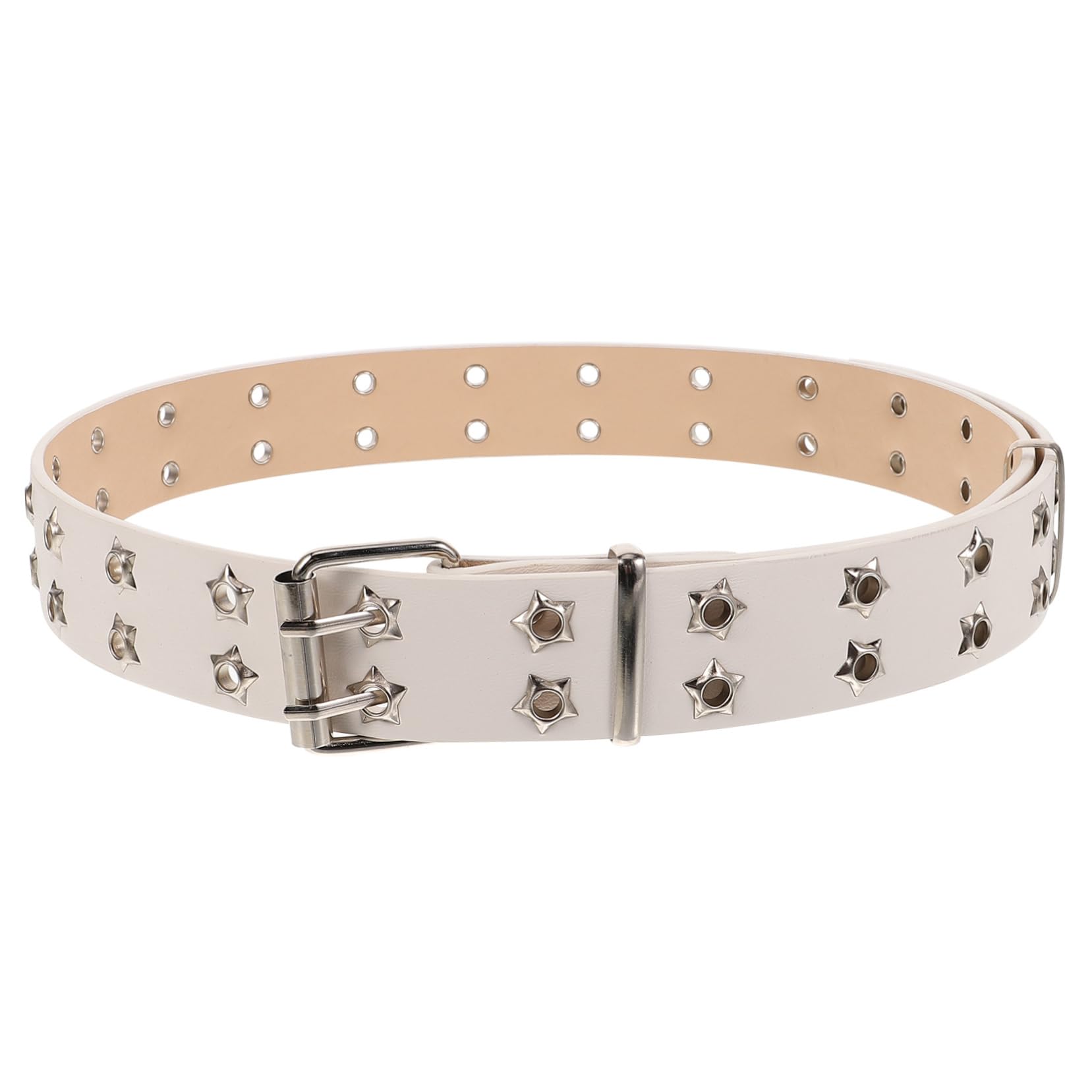 5piezas Cinturón Punk Delicado Para Mujer Cinturón De Moda Remaches Estilo Retro y Versátil Para Fiestas y Uso Diario