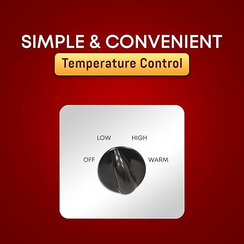 Miniatura 4 de Elite Gourmet MST-250XW - Olla de cerámica eléctrica de 15 cuartos de galón color blanco  Elite Gourmet MST-250XS olla de cocción lenta de 15