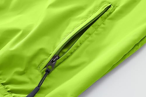 Miniatura 6 de Spmor - Chaqueta impermeable ligera para hombre, plegable, cortavientos, abrigo para correr