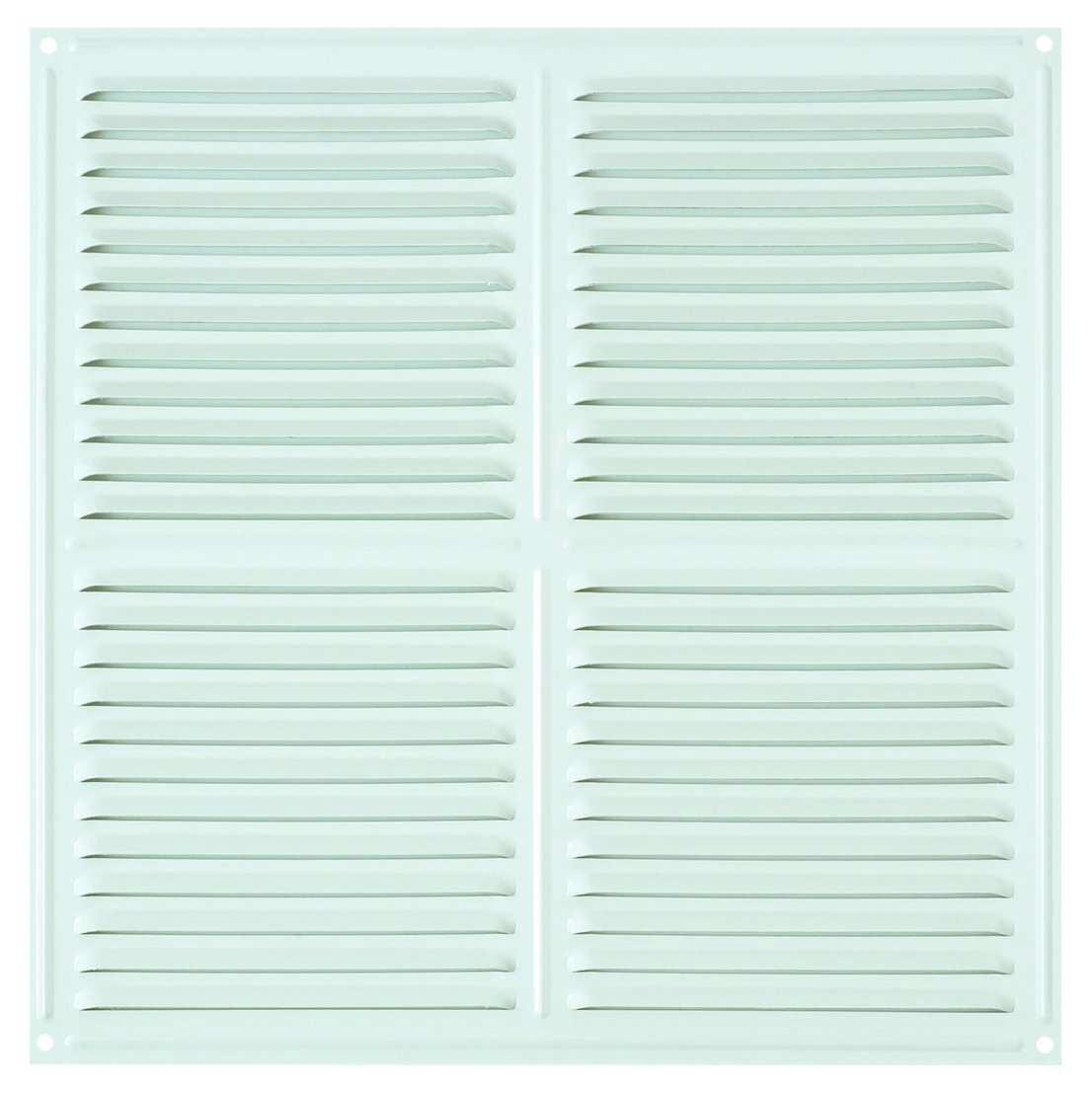Brinox B70570D - Griglia di ventilazione 30 x 30 cm, colore: Bianco laccato