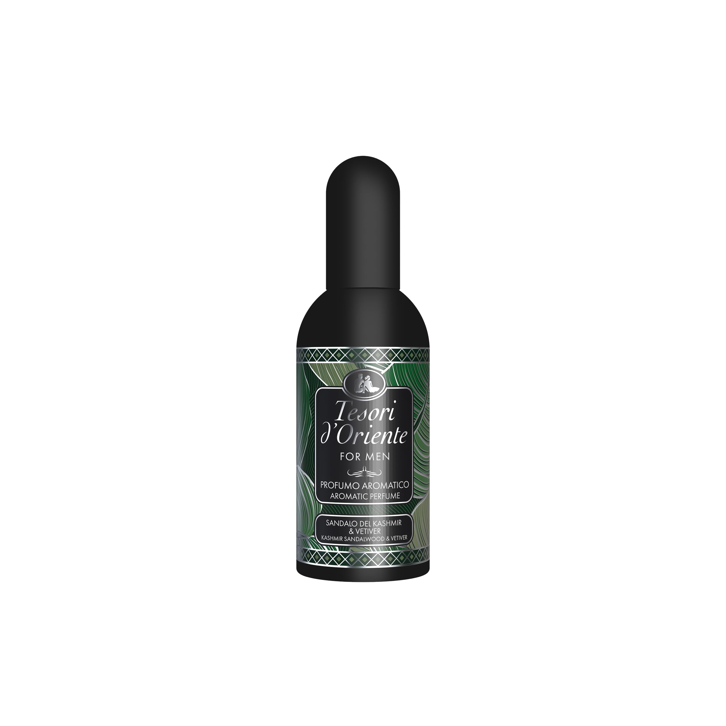 Tesori d'Oriente - Aromatischer Duft Sandelholz aus Kaschmir und Vetiver, mit lebendigem und holzigem Duft, Noten von Bergamotte, grünem Tee, Rose und Patschuli, 100 ml