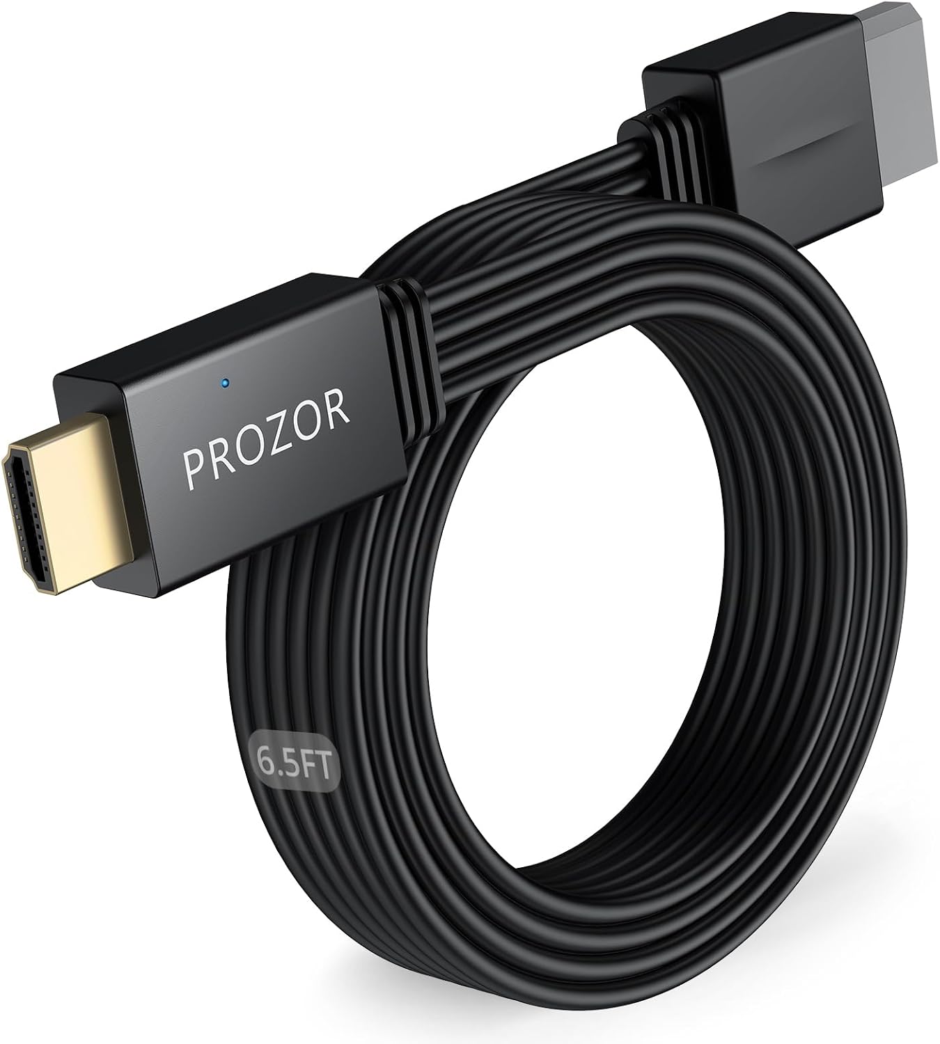 PROZOR Wii to HDMI Converter 6.6ft Cable Adapter, 1080P for Full HD Devices | Wii to HDMI Adapter, Supports All Wii Display Modes, Compatible with Nintendo Wii, Wii U, HDTV, Monitor black
