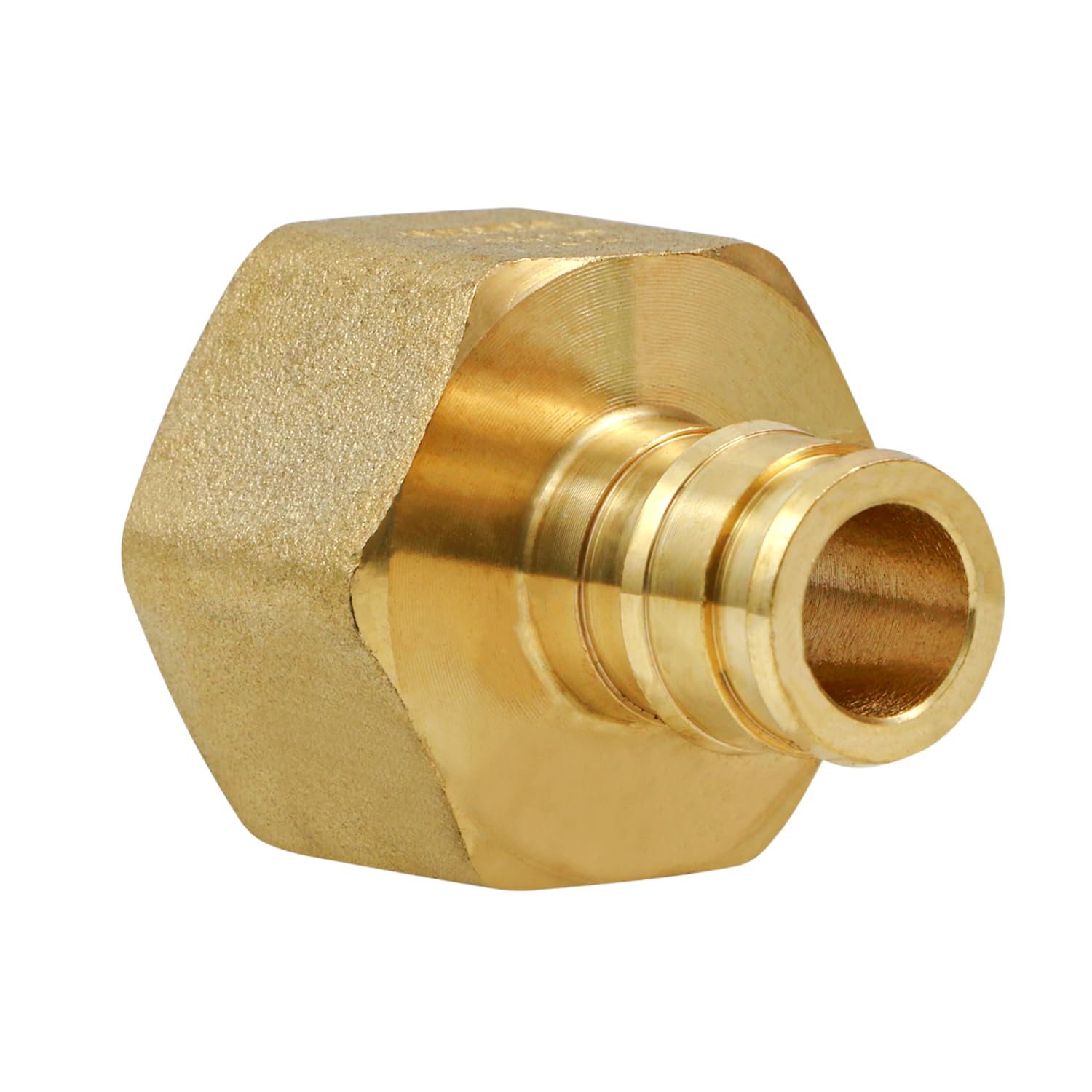 Adaptateur Pex-A femelle 1/9 x 2/5 pouce en laiton sans plomb