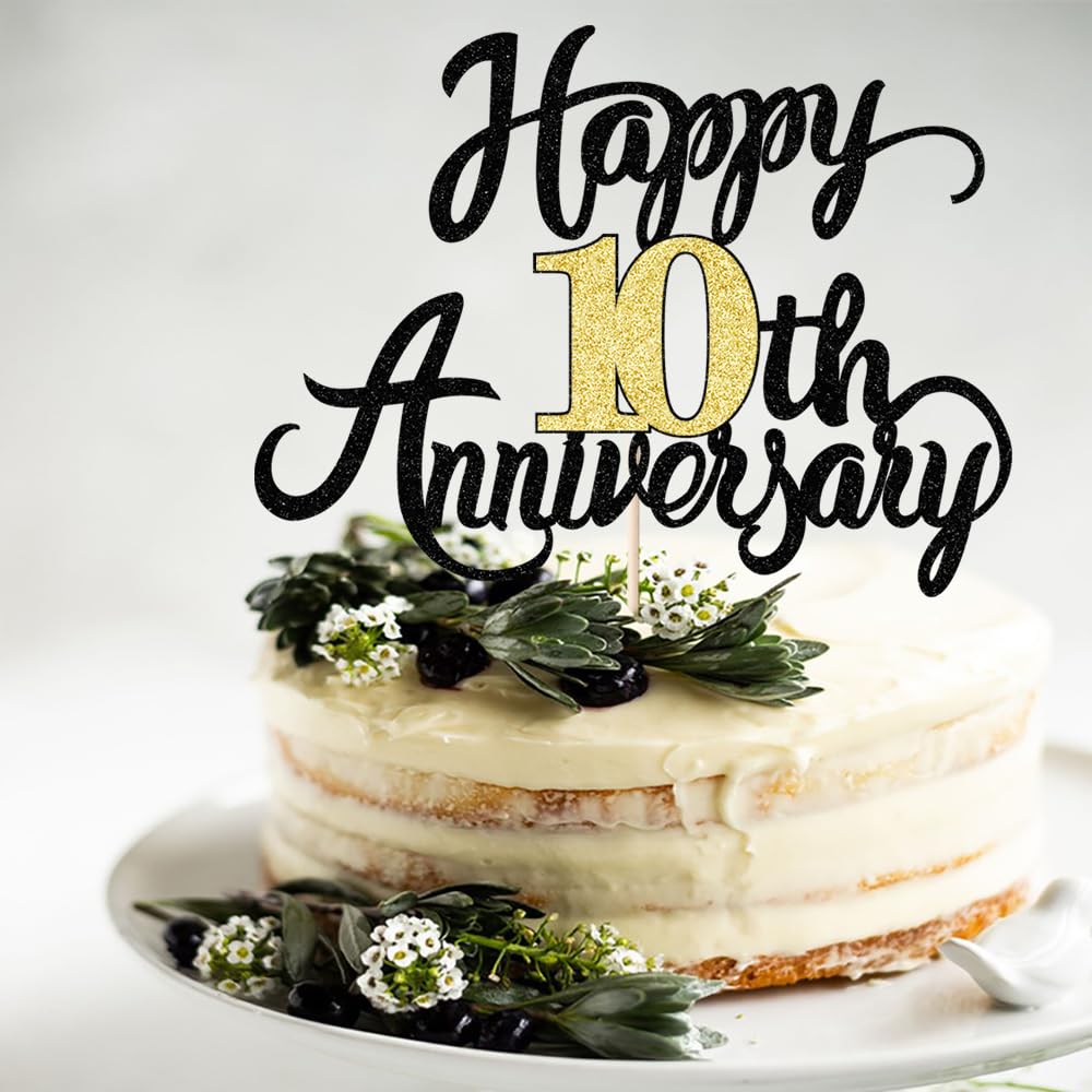 Cake Decoration 10th Birthday Girl Boy Seutgjie