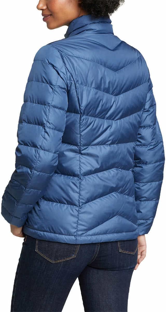 Eddie Bauer Women's Midweight Chevron Quilt Down Jacket - Image 2