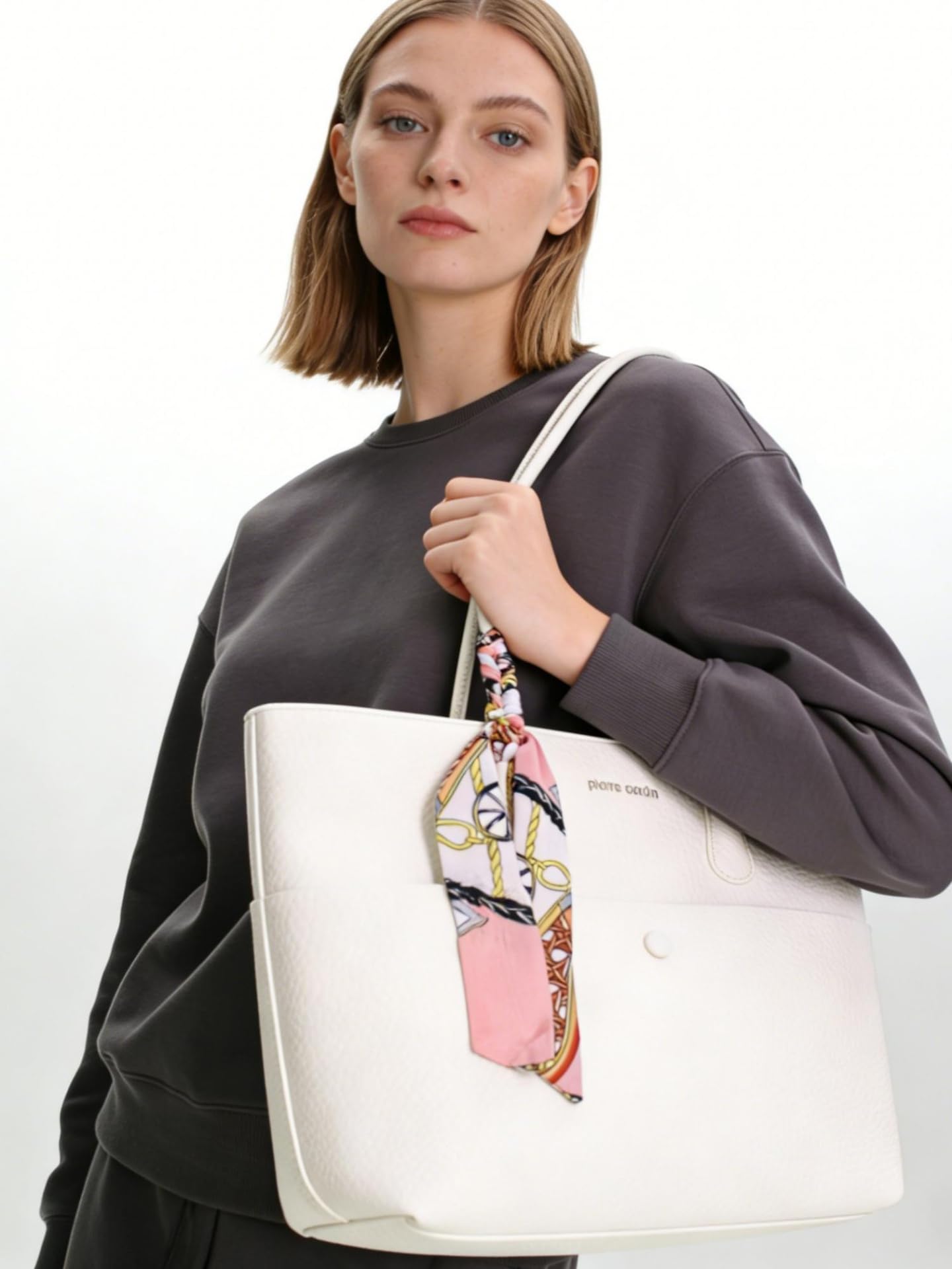 Pierre Cardin Borsa Shopper Donna Pelle Vegan 2406long24