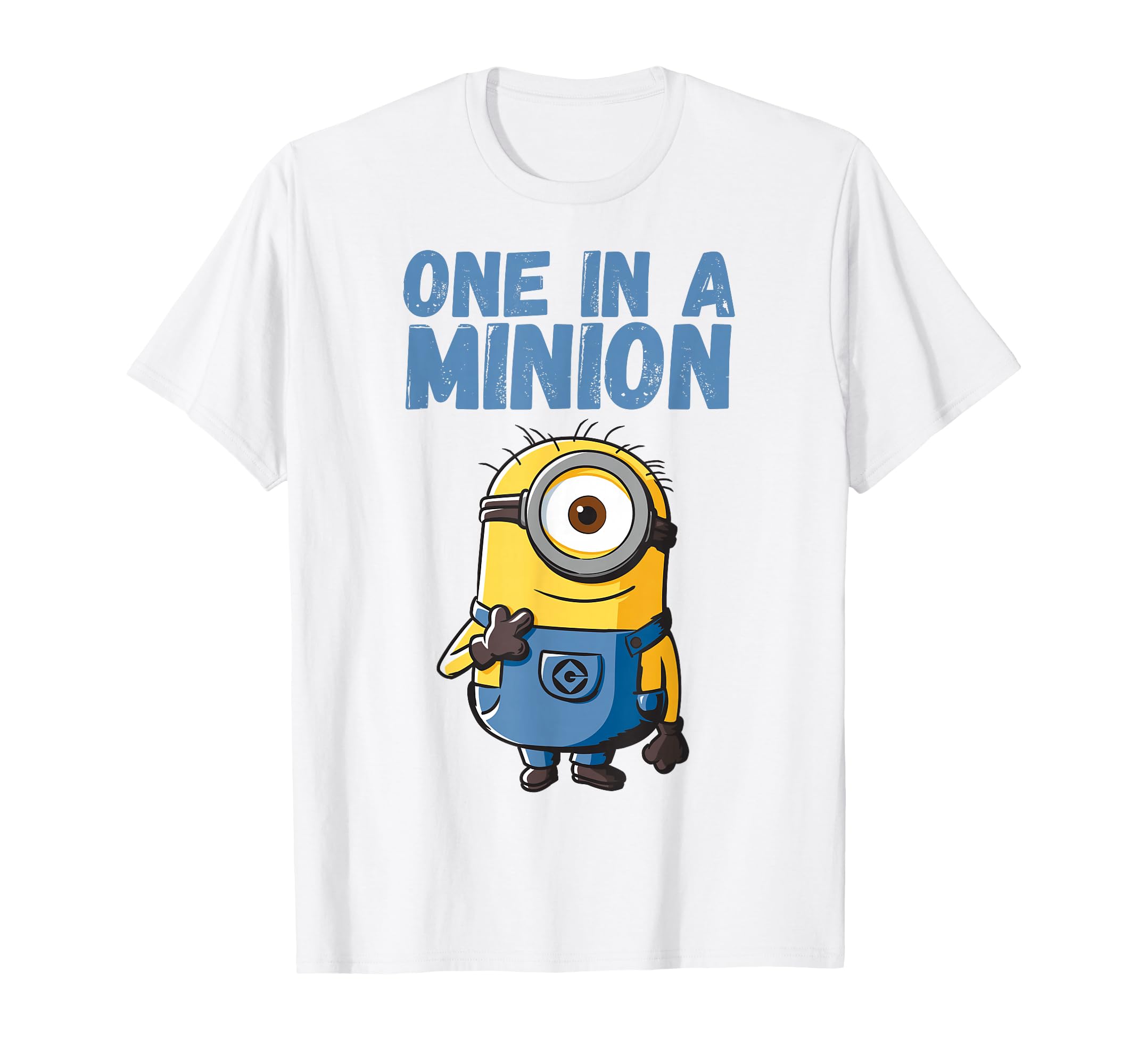 Minions Stuart One in A Minion Graphic T-Shirt T-Shirt