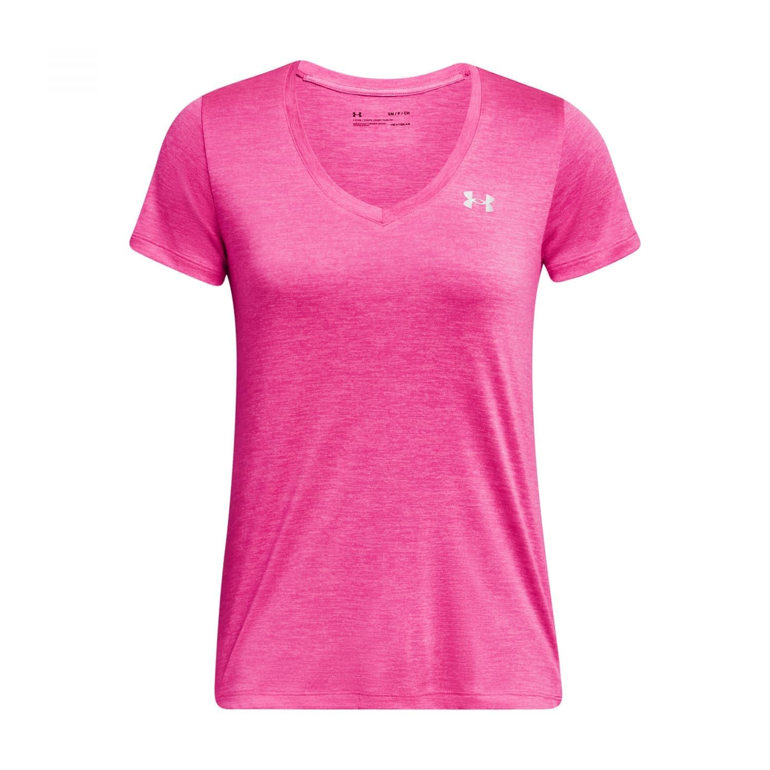 Under Armour Women's UA Tech™ Twist V-Neck Short Sleeve Tech SSV- Twist Mujer (Pack de 1) — view 137