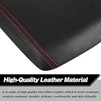 Vista 84 de Funda para reposabrazos de consola central, de piel, antiarañazos, protector de reposabrazos central, accesorios de decoración interior, compatible