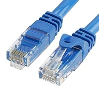 Vista 37 de Cmple - Cable Ethernet Cat 6 de 5 pies, cables de conexión Cat6, cable LAN de red de 10 Gbps, conectores RJ45 de 550 MHz, compatible