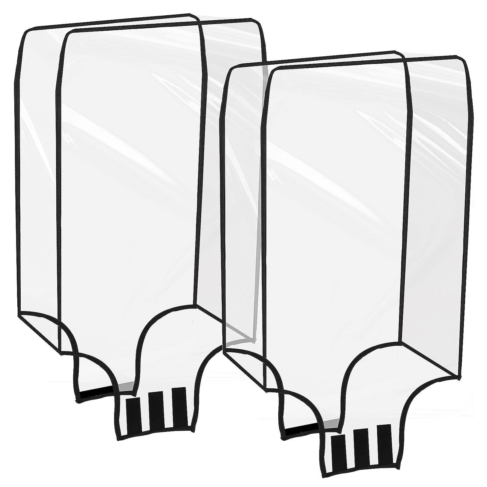 POPETPOP 2pezzi Copertura Protettiva Trasparente in Pvc per Valigia Coperture Impermeabili per Bagagli da Viaggio Protezione Contro Abrasioni