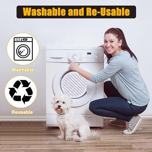 Miniatura 5 de yazi Paquete de 8 almohadillas de repuesto para mopa de vapor Shark S7001 S7000AMZ S7000 Series almohadillas de repuesto de cabezal de fregona para