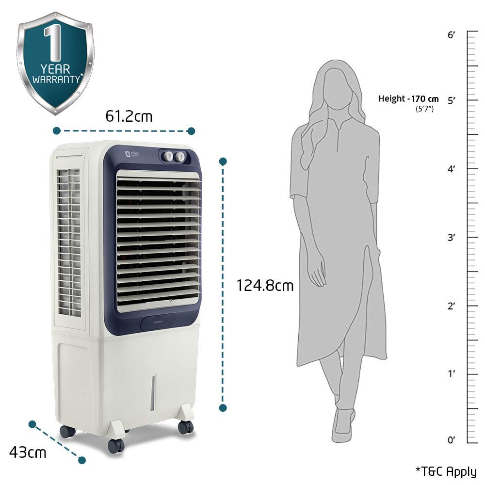 Orient Electric Knight 70L Desert Air Cooler features