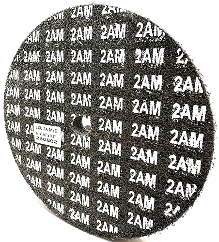 Image of EXL Unitized Wheel, Silicon Carbide, 6 inch Diameter x 1 /4 inch Wide x 1 /2 inch Arbor, 2A Medium | 17498 | (Pack of 1)