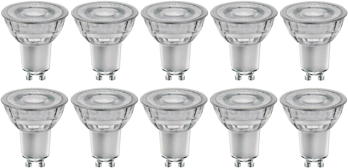 LEDVANCE Osram Pr165036 4.5 Watt Gu10 Led Lamp 230V- Warm White 2700K- Pack of 10