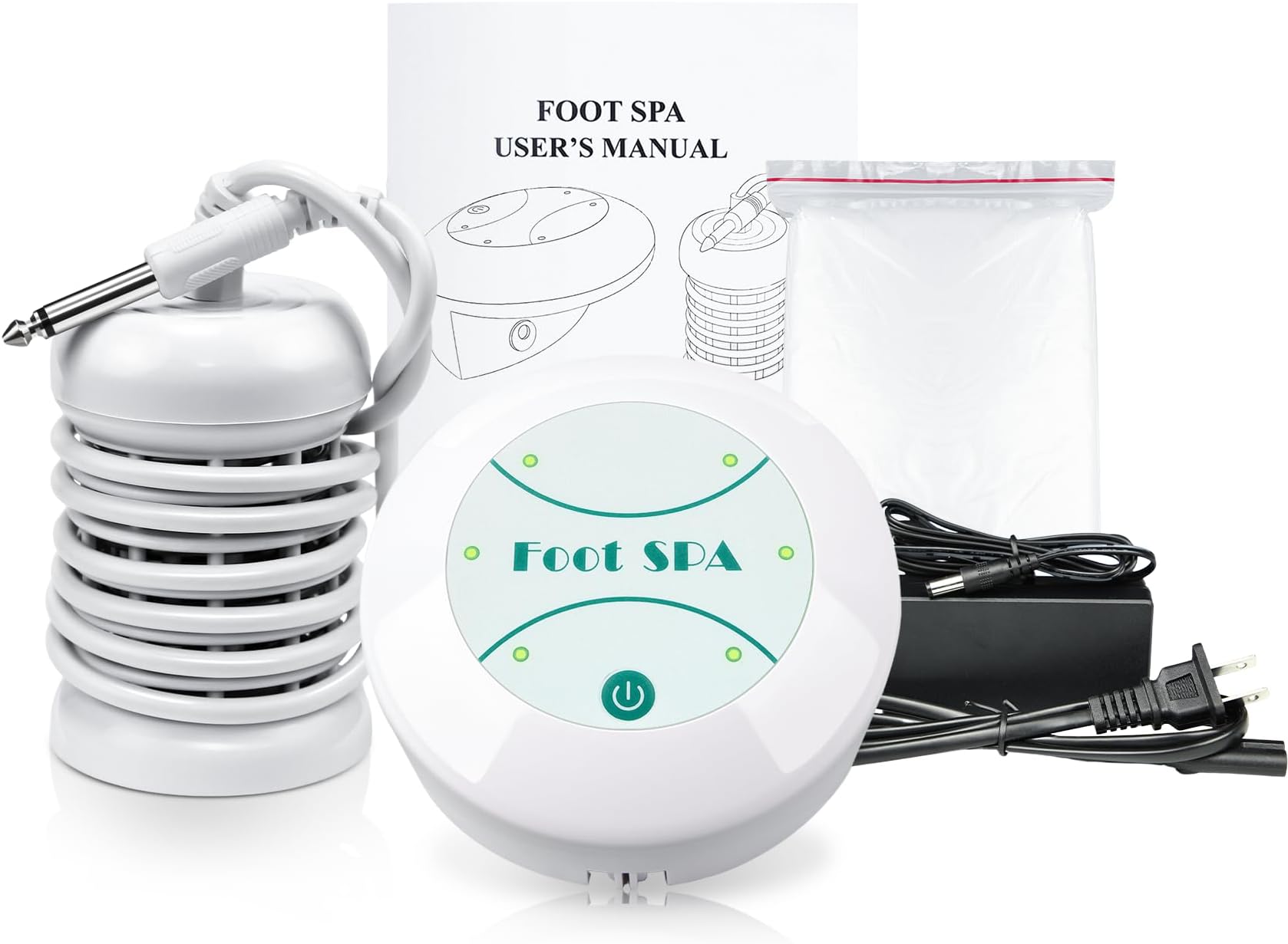 Ionic Foot Bath Detox Machine, Portable Foot Spa Bath, Ion Cleanse Spa Machine for Home Beauty Use