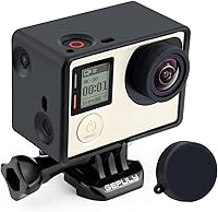 Vista 1 de GEPULY BacPac - Carcasa para GoPro Hero4, Hero3+, Hero 3 con LCD BacPac y accesorios de extensión de batería