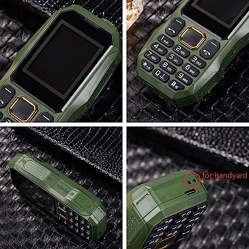Stora Knappar Mobiltelefon för Seniorer med Dubbla SIM och 5800mAh
