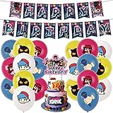 Friday Night Birthday Party Supplies Funkin Birthday Decorations Funkin Party Supplies Set Includes...