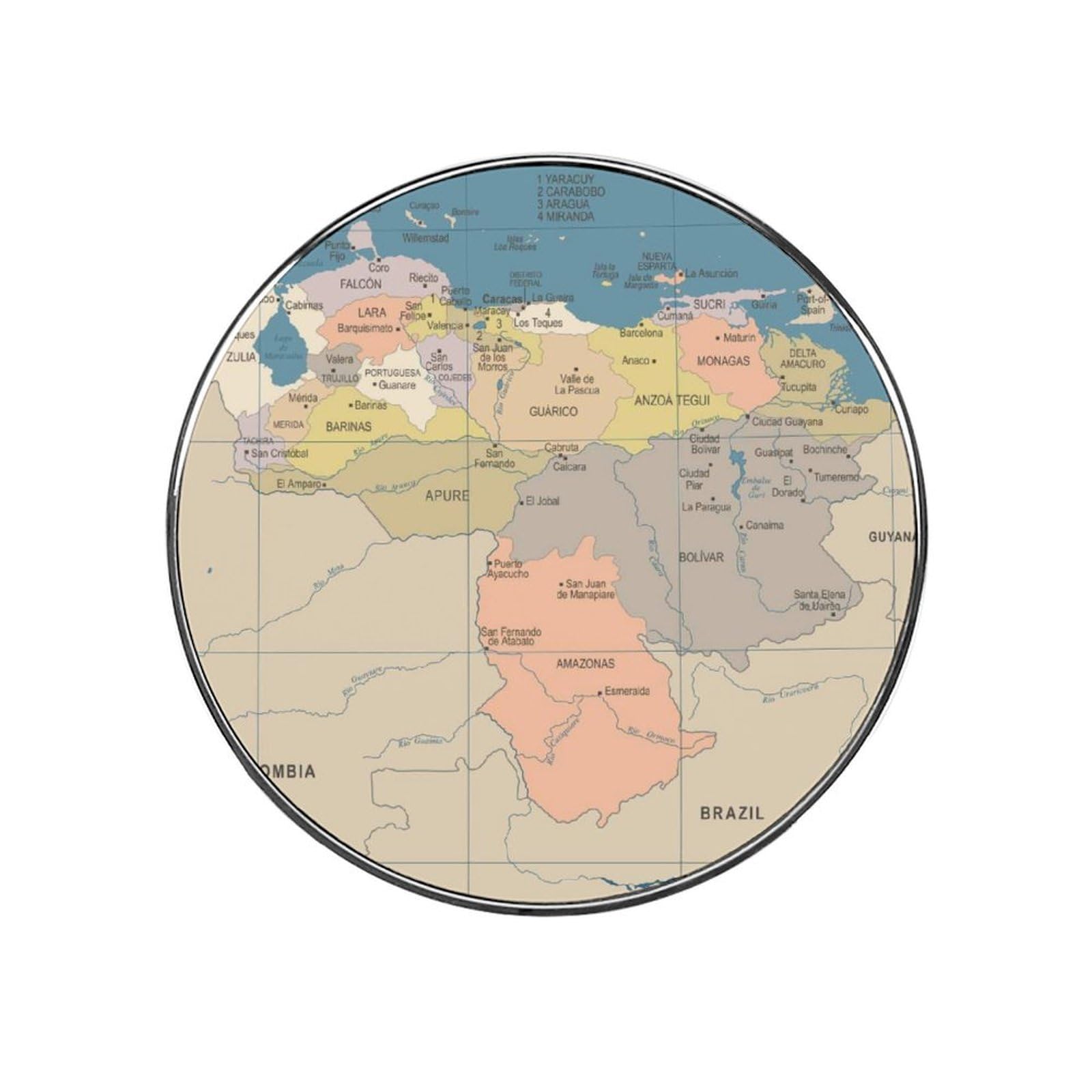 Map Magnets For Fridge Kitchen Decoration For Refrigerators Whiteboards
