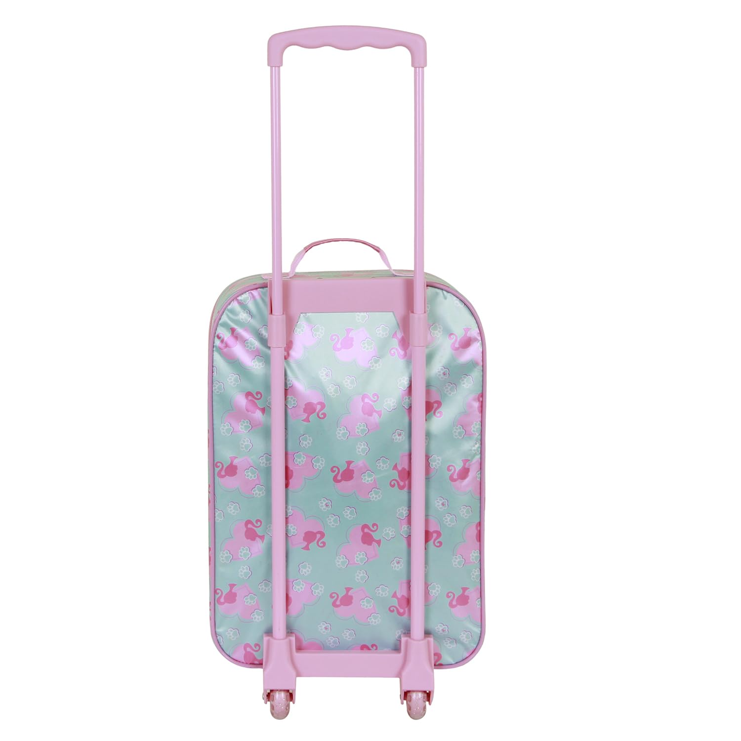 Karactermania Barbie Pets-Maleta Trolley Soft 3D, Rosa, 17 x 33 x 52 cm, Capacidad 26 L