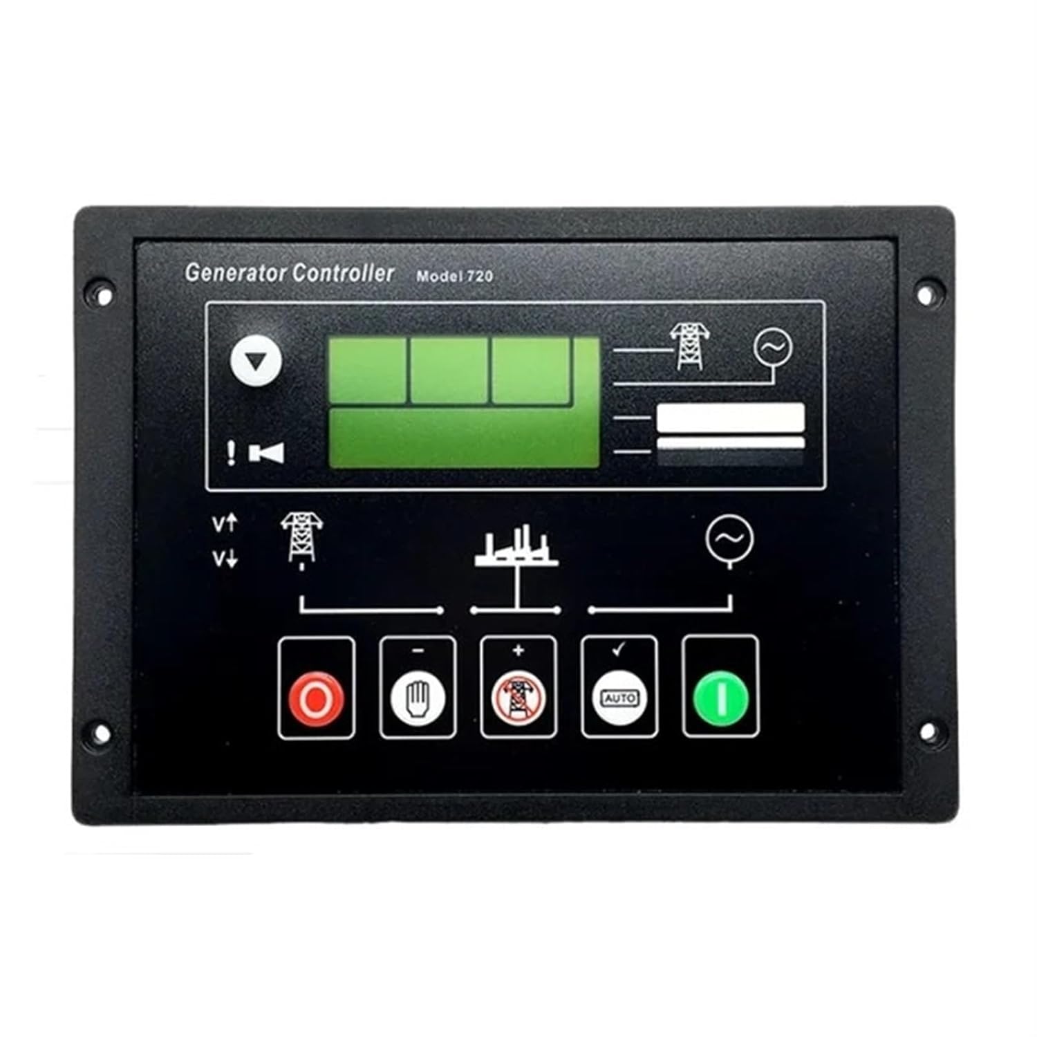 Replace DSE720 Auto Start Diesel Generator Controller Module AMF Alternator Protecting Control Board Genset Parts