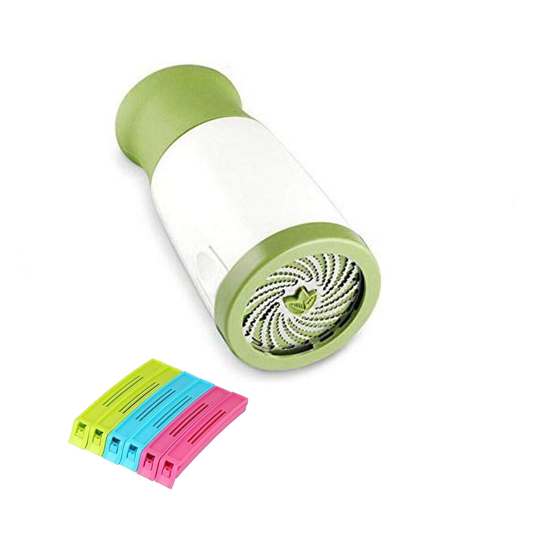1+1 Pcs.Combo|| 1Pcs. Herb Grinder, 6Pcs. Food Bag Plastic (Clip Sealer) Multicolour (Herb Grinder)-image-12