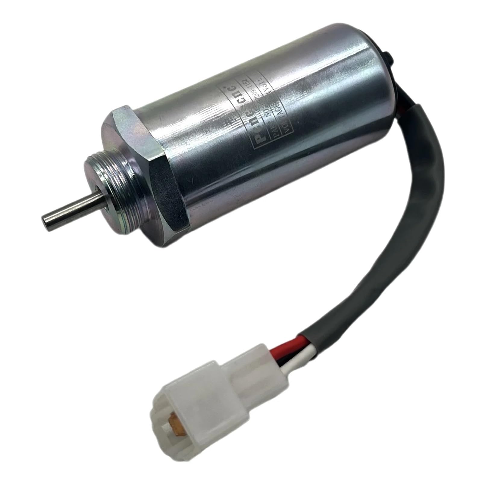 Solenoide de corte de combustible Solenoide de parada de combustible 897209-1152 (8972091152) para motores Hitachi 4LE1, 4LE2, EX55, 897329-5680, 8973295680