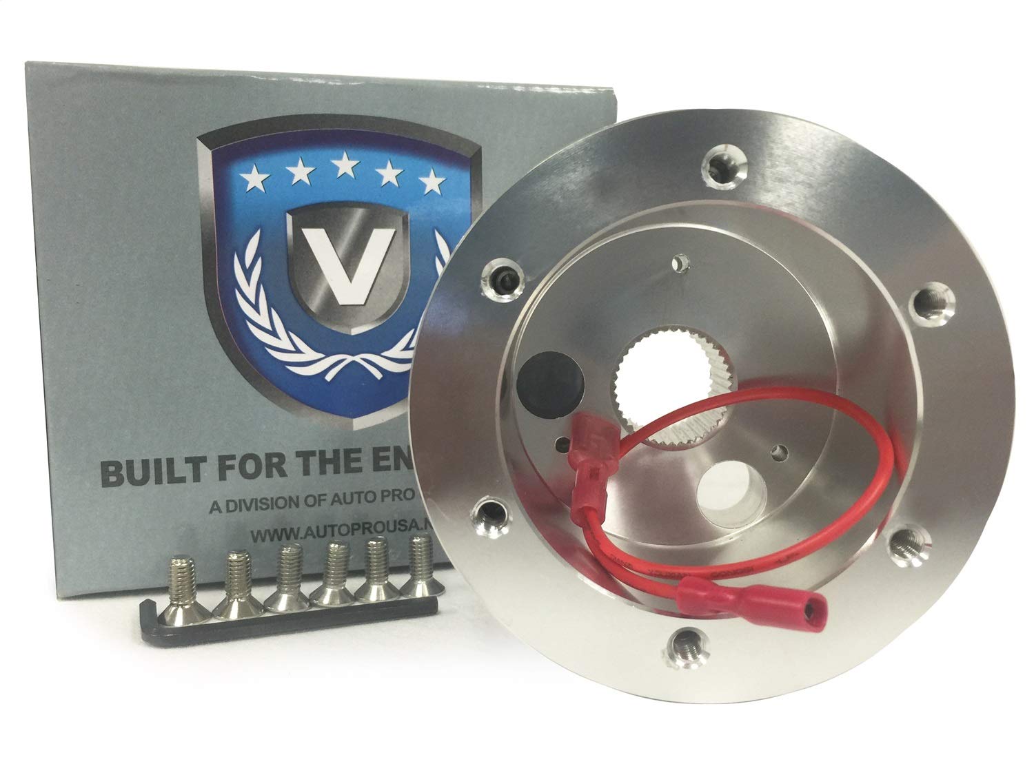 6-Hole Steering Wheel Adapter Mount – Classic Style (VPAWA6, Johnny Law Motors)