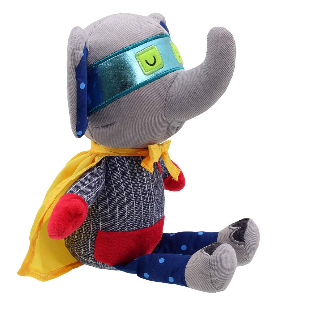 Wilberry - Super Heroes - Elephant Soft Toy - WB004704 - Image 3