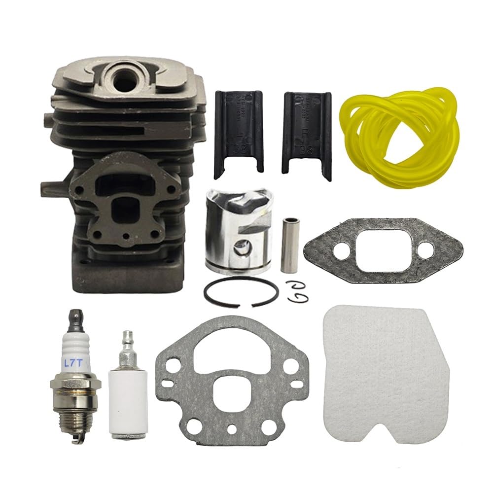 Kit cylindre piston 39 mm pour tronçonneuse 235 236 240 avec joint de carburateur et filtre à air