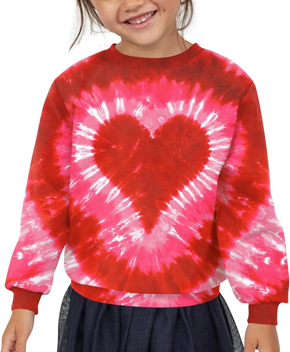 BesserBay Girls St. Patrick’s Day Clover Shamrock Sweatshirts Lucky Irish Long Sleeve Pullover Sweater
