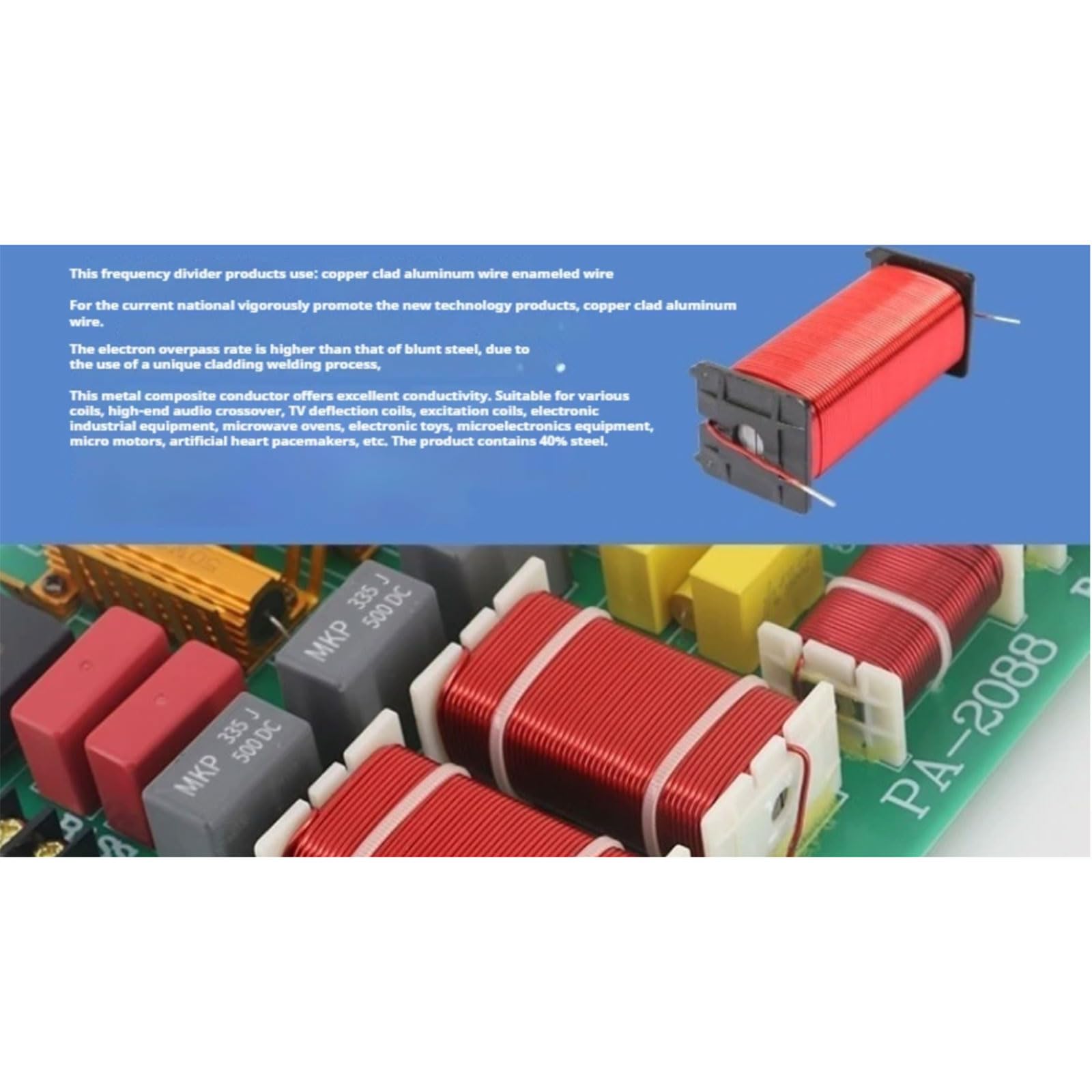 Modulo divisore passivo Crossover Board 800W