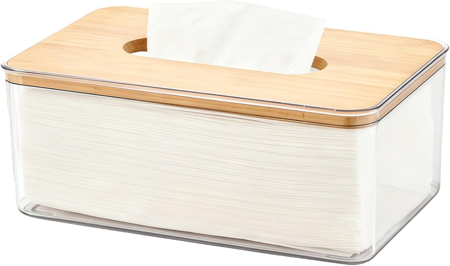 Tissue Box Cover Holder Rectangle, Dryer Sheet Holder, Kleenex Box Covers, Facial Napkin Dispenser