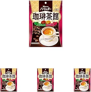 カンロ ノンシュガー珈琲茶館 72g (× 4)