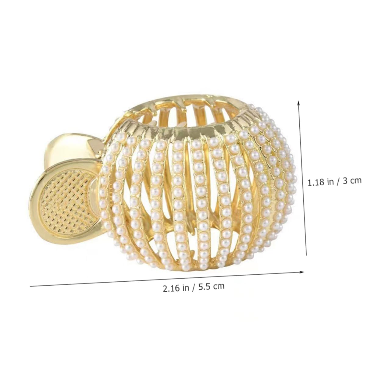 Didiseaon 5pezzi Fermaglio Per Decorativo Clip Per Ponytail Accessorio Per Cerimonie e Speciali Per Matrimonio e