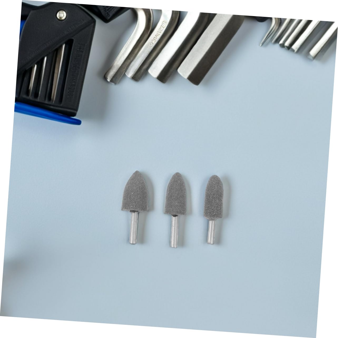 Veemoon 20pezzi Punte Per Lucidatura Intaglio Vetro Ceramica Pietra e Mole Abrasive Con Gambo Per Affilatura Molatura Levigatura e Incisione
