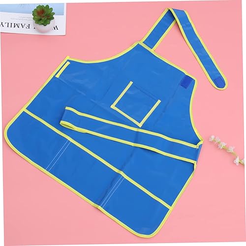 Miniatura 3 de Art Smock for DIY Painting Drawing Apron for Ages Blue for Creative Fun and Mess Crafts