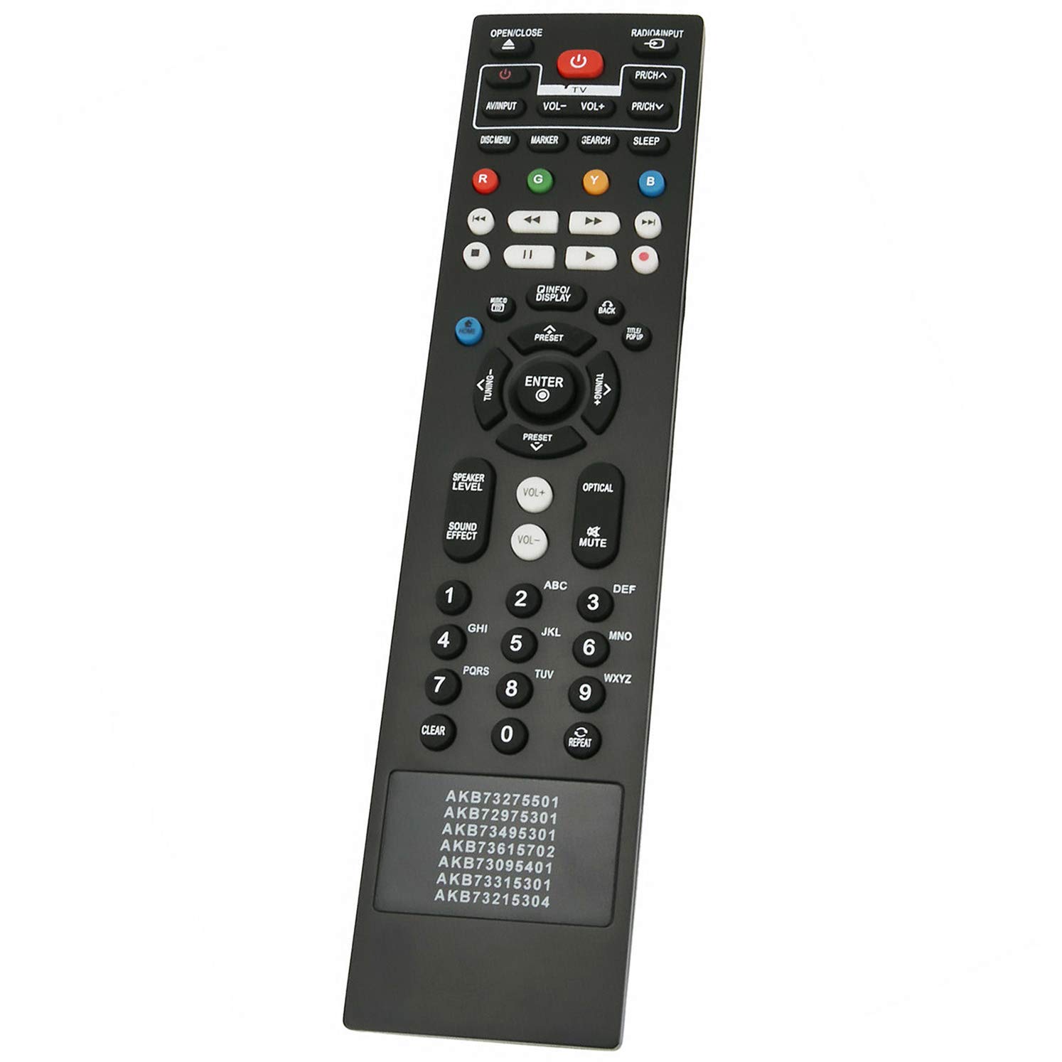 LG BDリモコン AKB73455501 Amazon.com: AKB73655501 Replace Remote Control fit for LG