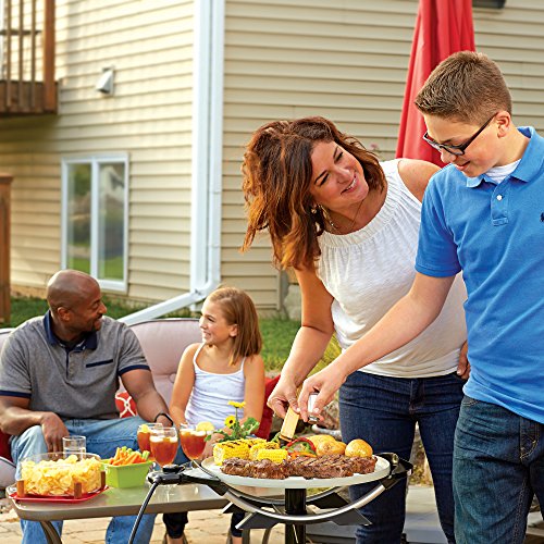 George Foreman GFO3320GM Indoor/Outdoor Gun Metal Electric Grill George Foreman GFO3320GM Indoor/Outdoor Gun Metal Electric Grill