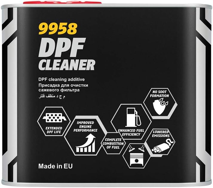 MANNOL 9958 DPF Cleaning ADDITIVE for cleaning all types of DIESEL PARTICULATE FILTERS Imported from Germany 400 ML (400ML-ME)