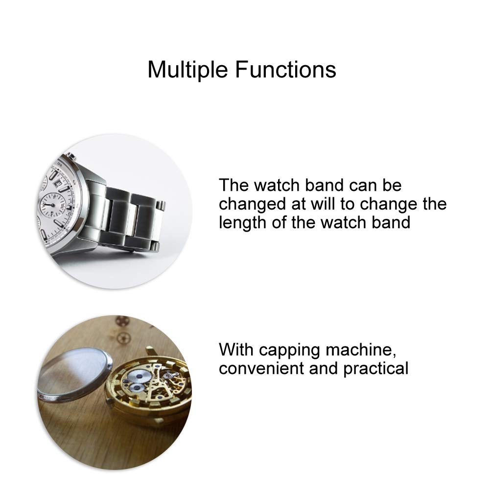 Kit Professionale Per Aprire Orologi - Strumenti Di Precisione Per Riparazione E Manutenzione - Foto 8