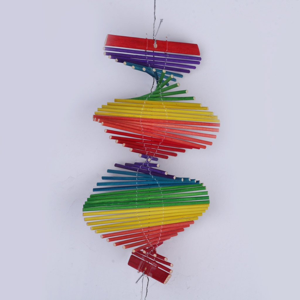 Shekhawat G4Rainbow Color Spiral Wind Twister Garden Park Tent Charm Hanging Spinner S (B09CPLCDJM) Amazon Price History, Amazon Price Tracker