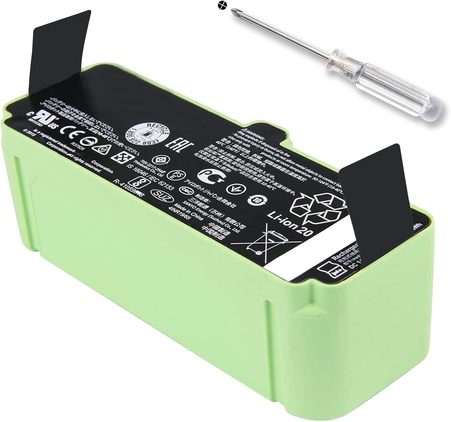 TsuLin for iRobot Replacement Parts Roomba 1800LI Lithium Ion Battery Compatible