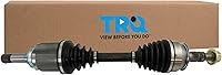 Vista 182 de TRQ Conjunto de eje CV delantero del lado del conductor o del pasajero Compatible con Subaru Crosstrek 2016-2017 2014-2015 XV Crosstrek