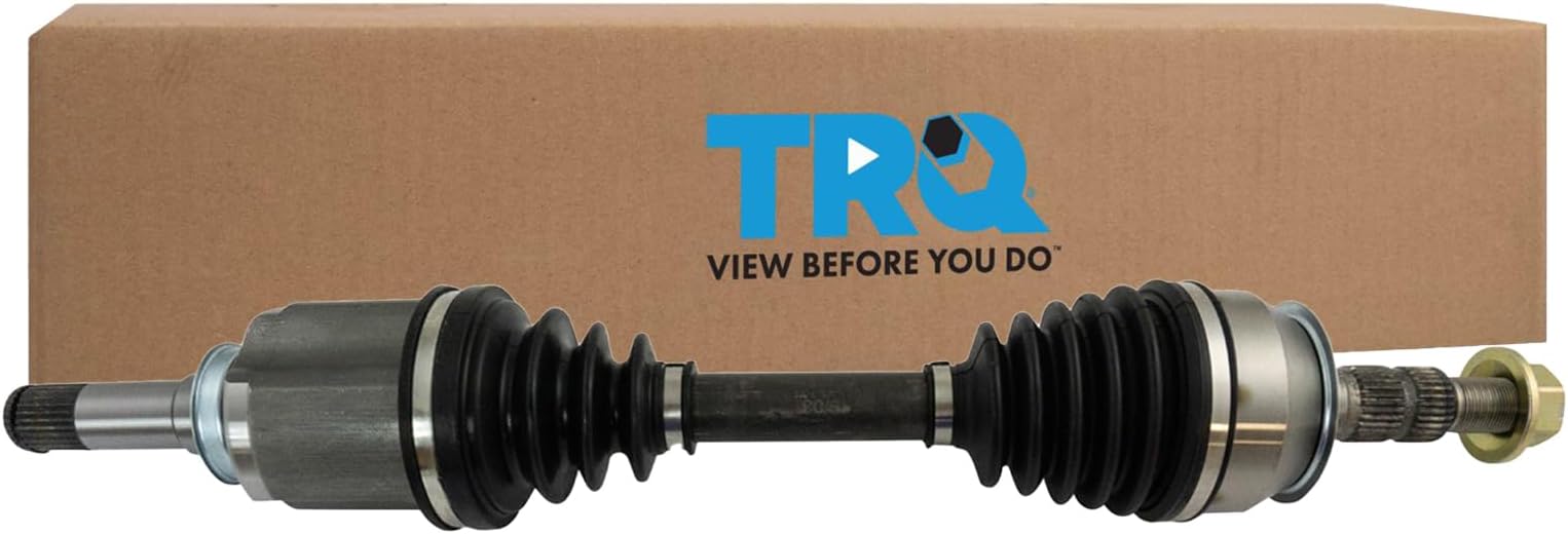 TRQ Front CV C/V Axle Shaft Assembly New Driver Side Left LH for 2010-2016 LaCrosse 3.0L & 3.6L V6 / 2014-2016 Regal 2.0L Turbo / 2013-2017 XTS / 2014-2017 Impala 3.6L V6 / 2013-2015 Malibu 2.0L Turbo