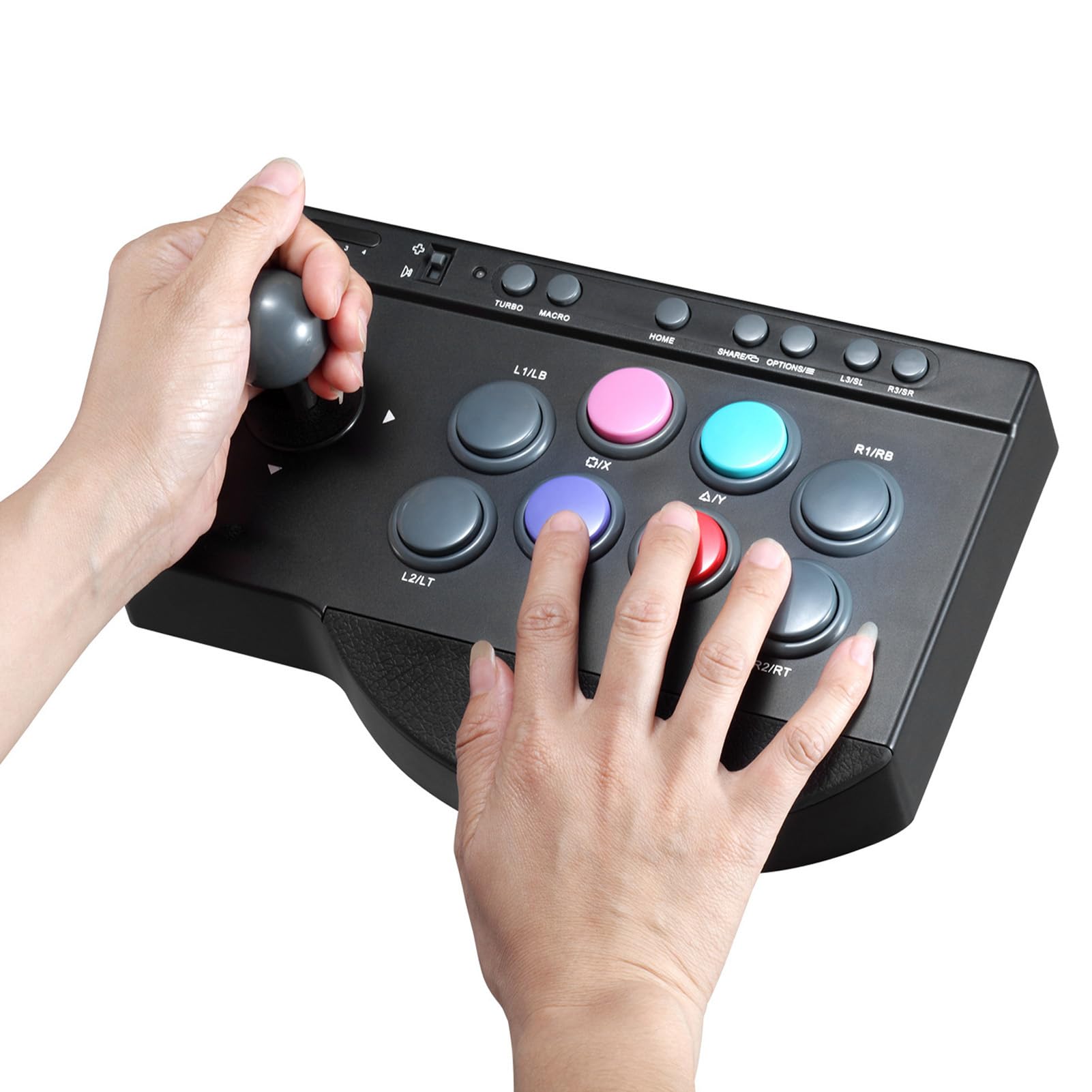 Najlepszy Kontroler Gier Fighting Stick Joystick z Funkcjami Macro, na TV Box, Joystick, Fight Stick, Kontroler Gier