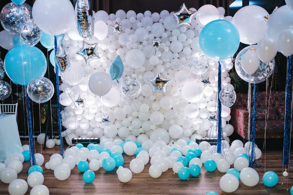 Buy Treasures Gifted Solid White Balloons Matte White Balloons for
