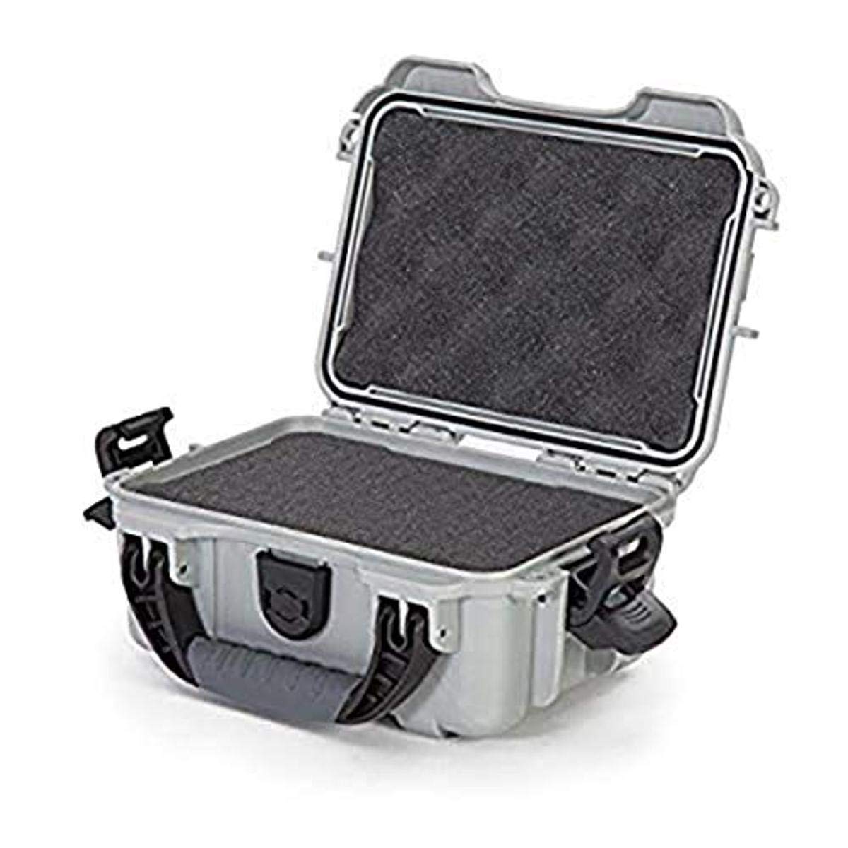 Plasticase, Inc. 903 Waterproof Hard Case with Foam Insert - Silver